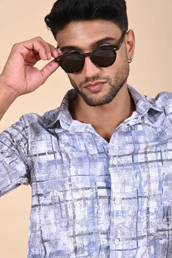 Dark_Blue_Premium_Satin_Printed_Shirt_For_Men