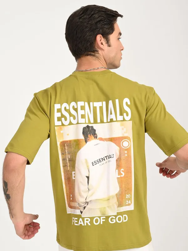 Green_Premium_Pure_Cotton_Solid_T-Shirt_For_Men