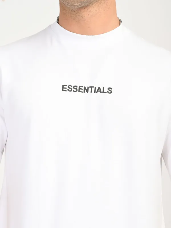 White_Premium_Pure_Cotton_Solid_T-Shirt_For_Men