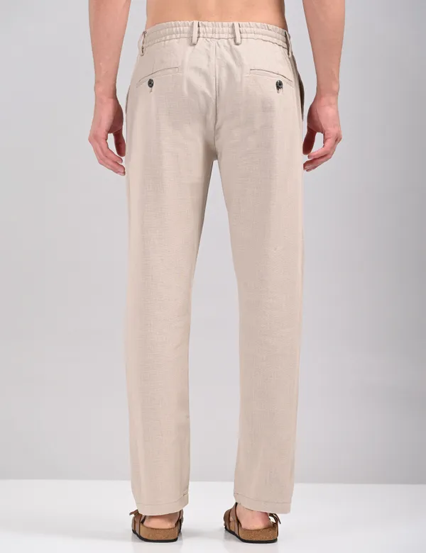 Beige_Premium_Linen_Blend_Solid_Joggers_For_Men