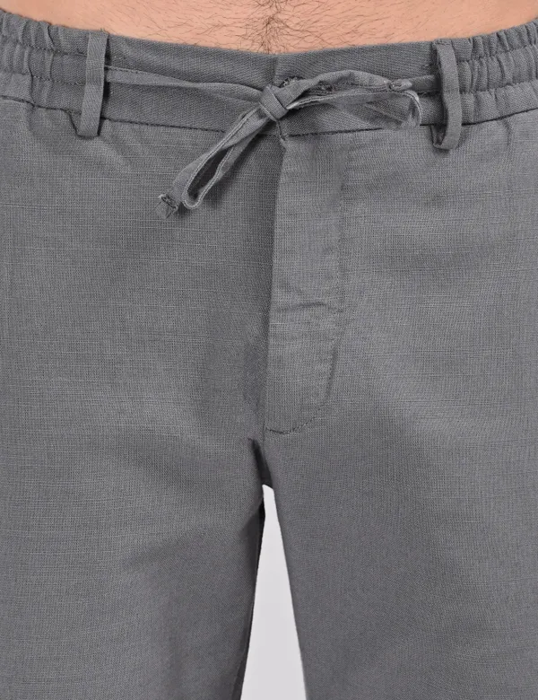 Grey_Premium_Linen_Blend_Solid_Joggers_For_Men