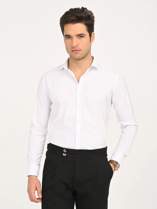 Premium_Cotton_Blend_Solid__Shirt_For_Men