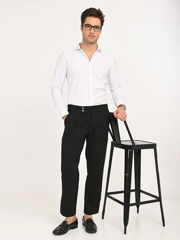 Premium_Cotton_Blend_Solid__Shirt_For_Men