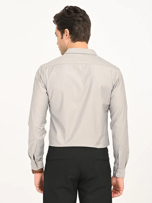 Premium_Cotton_Blend_Solid__Shirt_For_Men
