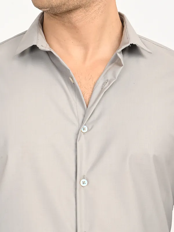 Premium_Cotton_Blend_Solid__Shirt_For_Men