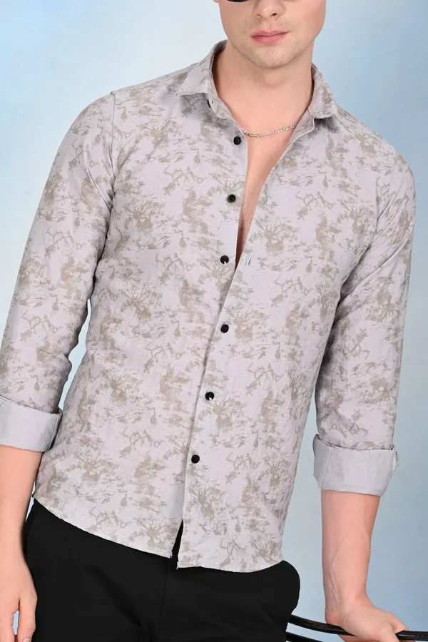 Silver_Premium_Viscose_Rayon_Printed_Shirt_For_Men
