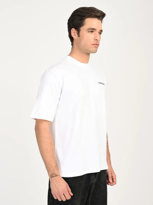 White_Premium_Pure_Cotton_Solid_T-Shirt_For_Men
