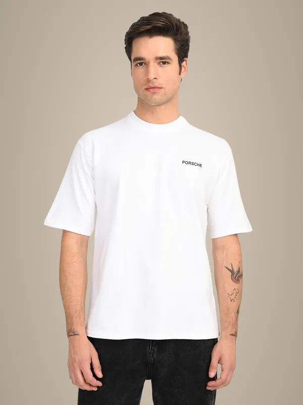White_Premium_Pure_Cotton_Solid_T-Shirt_For_Men