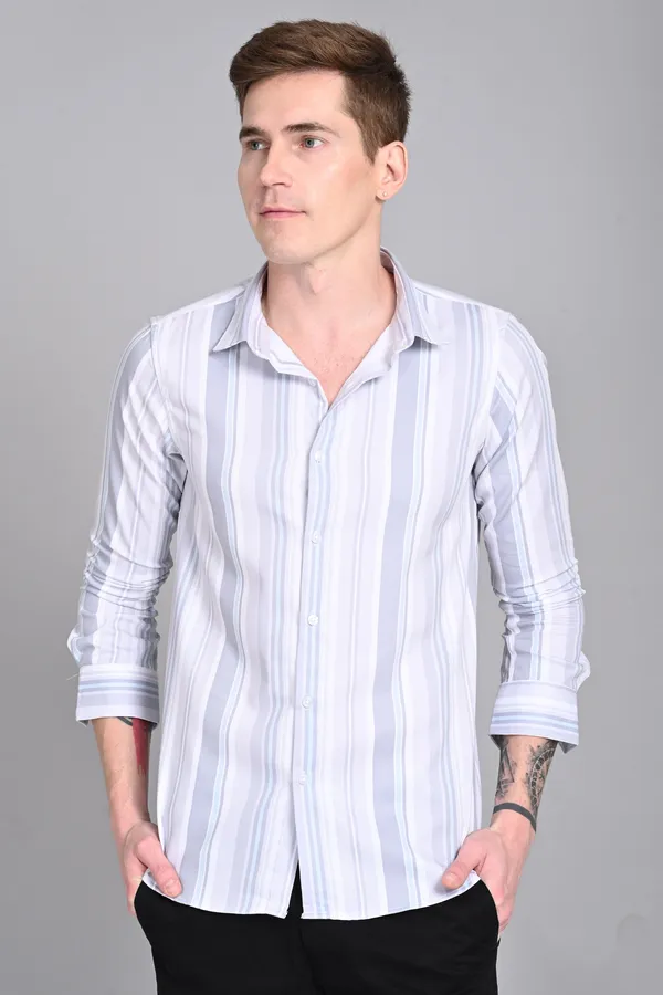 Blue_&_White_Premium_Corduroy_Striped_Shirt_For_Men
