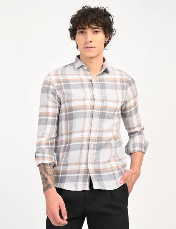 Blue_Check_Regular_Fit_Full_Sleeve_Shirt_For_Men