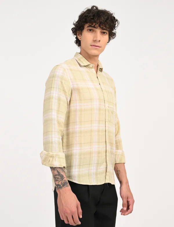 Beige_Check_Regular_Fit_Full_Sleeve_Shirt_For_Men