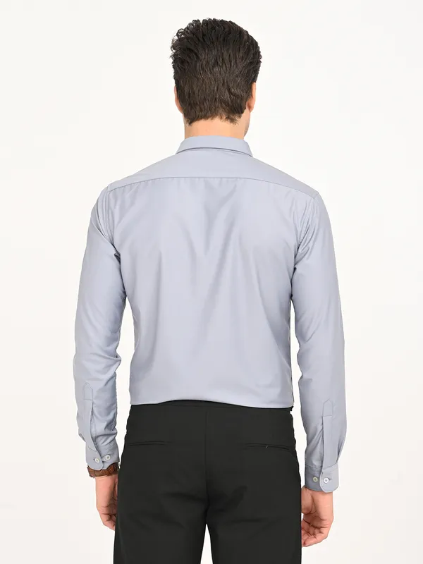 Premium_Cotton_Blend_Solid__Shirt_For_Men