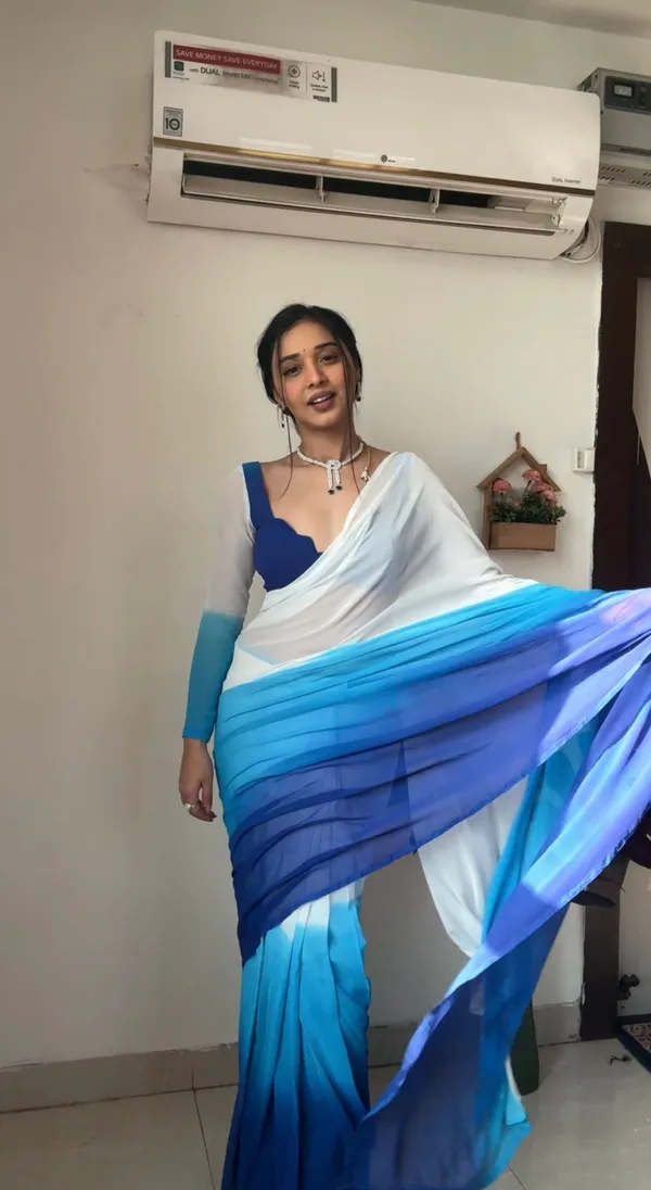 Multicolor_Elegant_Design_Chiffon_Saree_For_Women