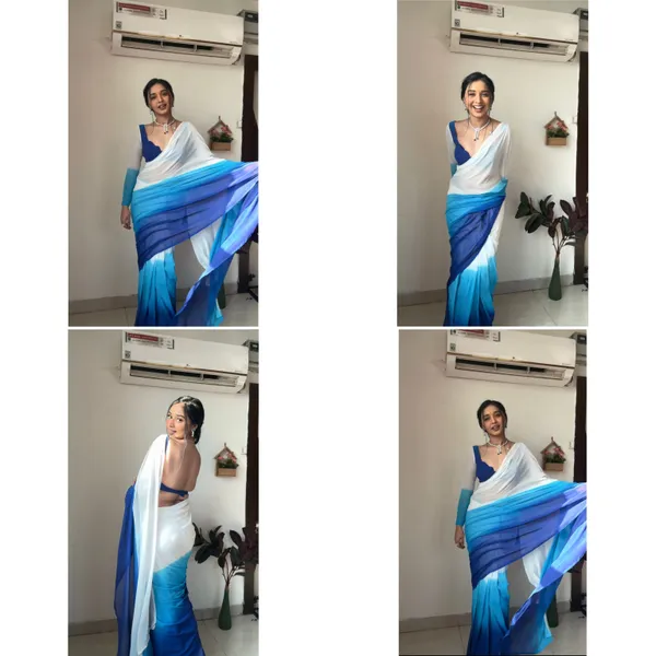 Multicolor_Elegant_Design_Chiffon_Saree_For_Women