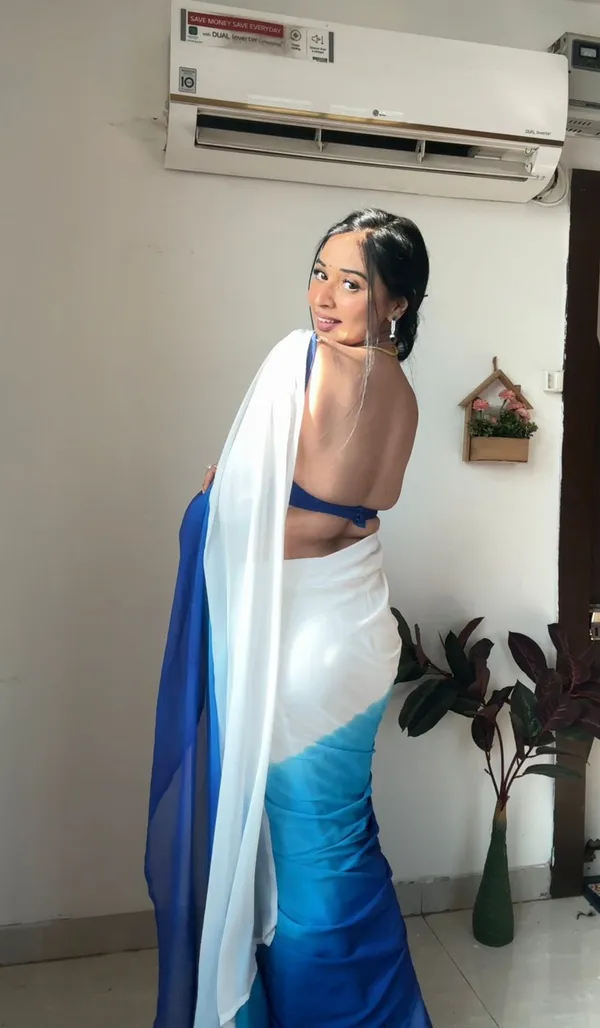Multicolor_Elegant_Design_Chiffon_Saree_For_Women
