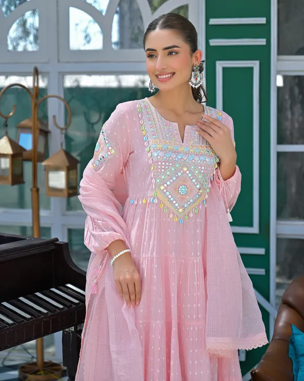 Pink_Elegant_Design_Embellished_Georgette_Anarkali_Suit_Set_With_Dupatta_For_Women