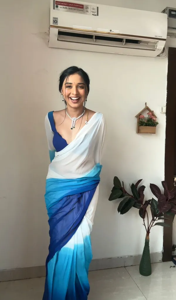 Multicolor_Elegant_Design_Chiffon_Saree_For_Women