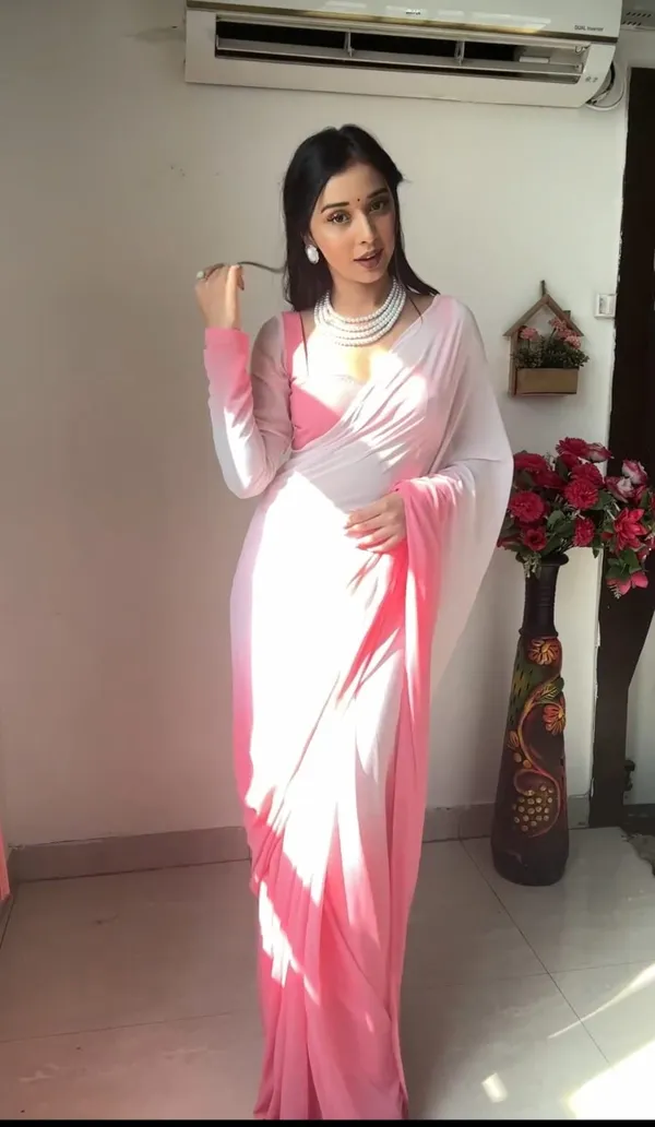 Pink_Elegant_Design_Chiffon_Saree_For_Women