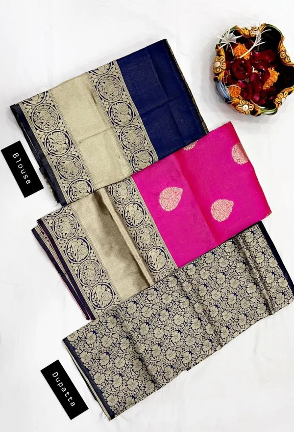Pink_Elegant_Design_Embroidered_Silk_Half_Saree_With_Dupatta_For_Women