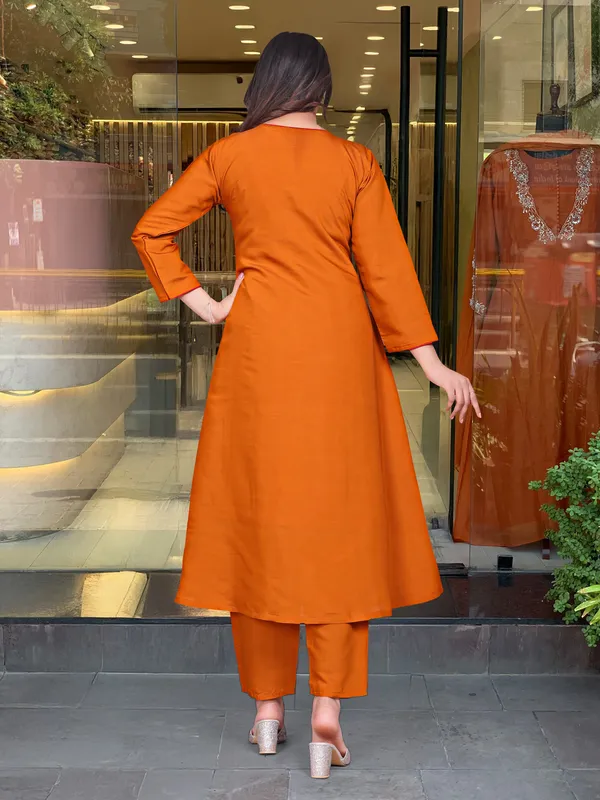 Orange_Elegant_Design_Embroidered_Georgette_Anarkali_Suit_Set_With_Dupatta_For_Women