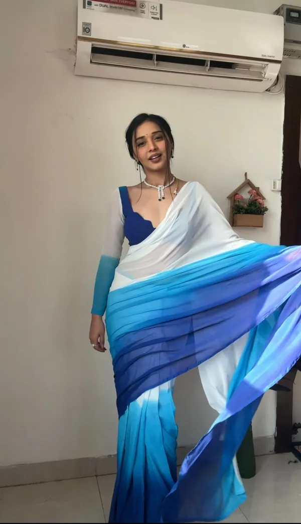 Multicolor_Elegant_Design_Chiffon_Saree_For_Women
