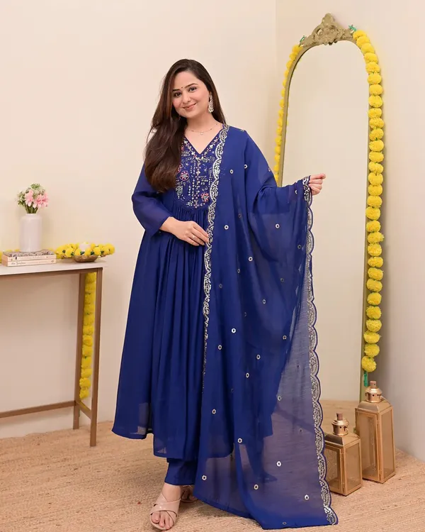 Blue_Elegant_Design_Embroidered_Georgette_Anarkali_Suit_Set_With_Dupatta_For_Women