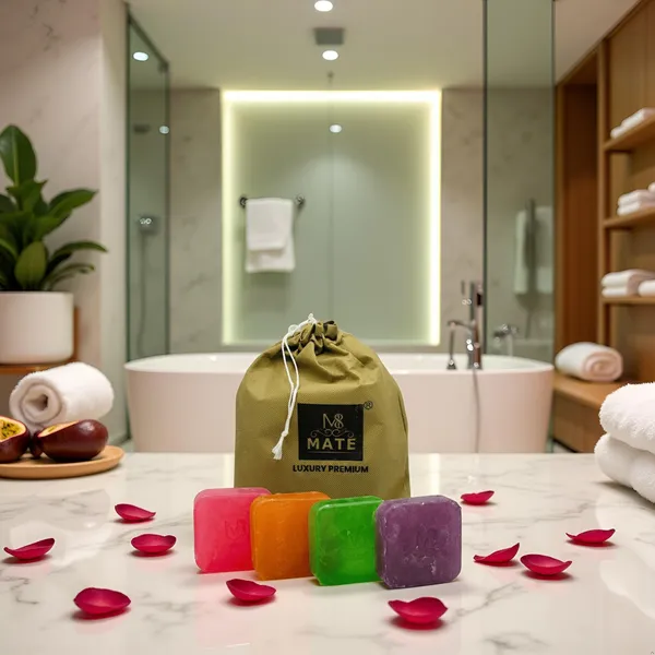 Pack_Of_4_Luxury_Handmade_Natural_Soap_(Rose,_Neem,_Lavender,_Turmeric)_|_Sulphate_&_Paraben_Free_|_Herbal_Bathing_Bar_Gift_Set_For_All_Skin_Types