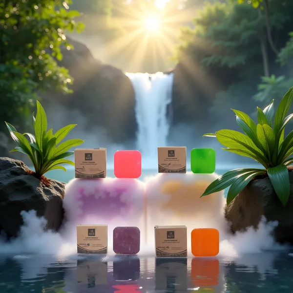 Pack_Of_4_Luxury_Handmade_Natural_Soap_(Rose,_Neem,_Lavender,_Turmeric)_|_Sulphate_&_Paraben_Free_|_Herbal_Bathing_Bar_Gift_Set_For_All_Skin_Types