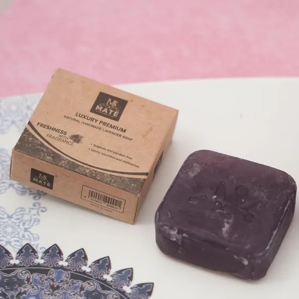 Pack_Of_5_Luxury_Handmade_Natural_Soap__(Turmeric,_Lavender,_Rose,_Neem,_Charcoal)_|_Sulphate_&_Paraben_Free_|_Herbal_Bathing_Bar_Gift_Set_For_All_Skin_Types