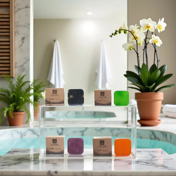Pack_Of_4_Luxury_Handmade_Natural_Soap__(Charcoal,_Neem,_Lavender,_Turmeric)_|_Sulphate_&_Paraben_Free_|_Herbal_Bathing_Bar_Gift_Set_For_All_Skin_Types