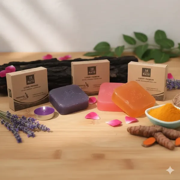Pack_Of_3_Luxury_Handmade_Natural_Soap___(Rose,_Lavender,_Turmeric)_|_Sulphate_&_Paraben_Free_|_Herbal_Bathing_Bar_Gift_Set_For_All_Skin_Types