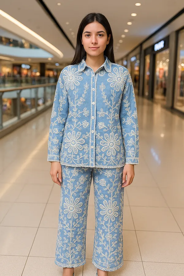 Blue_Rayon_Co-Ord_Set_For_Women