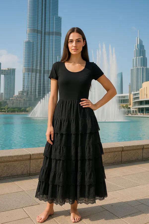 Black_Rayon_Dress_For_Women
