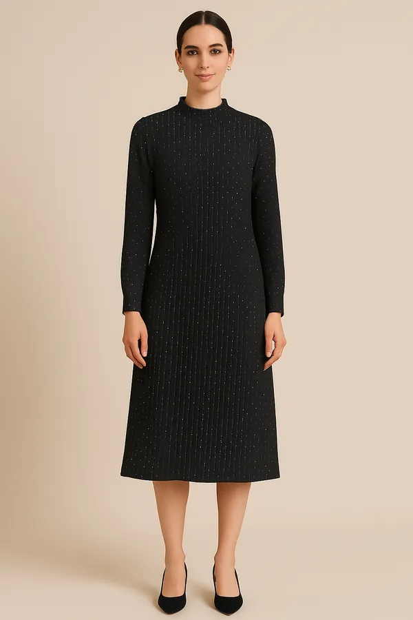 Black_Rayon_Dress_For_Women