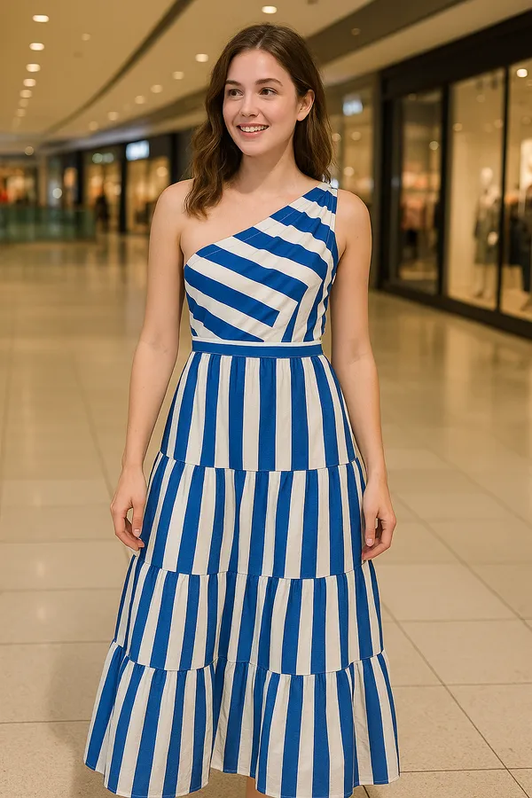 Blue_Rayon_Dress_For_Women