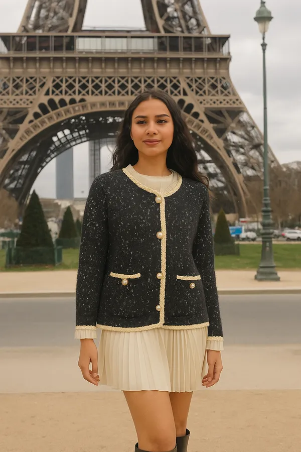 Black_Woollen_Short_Jacket_For_Women