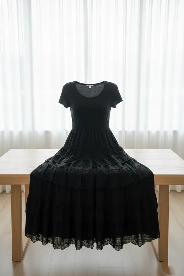 Black_Rayon_Dress_For_Women