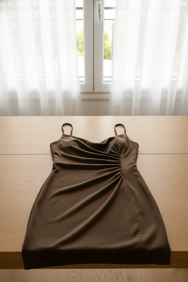 Brown_Rayon_Dress_For_Women