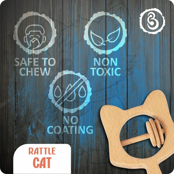 Wooden_Baby_Rattle_-_Cat