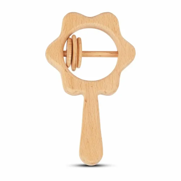 Wooden_Baby_Rattle_-_Flower