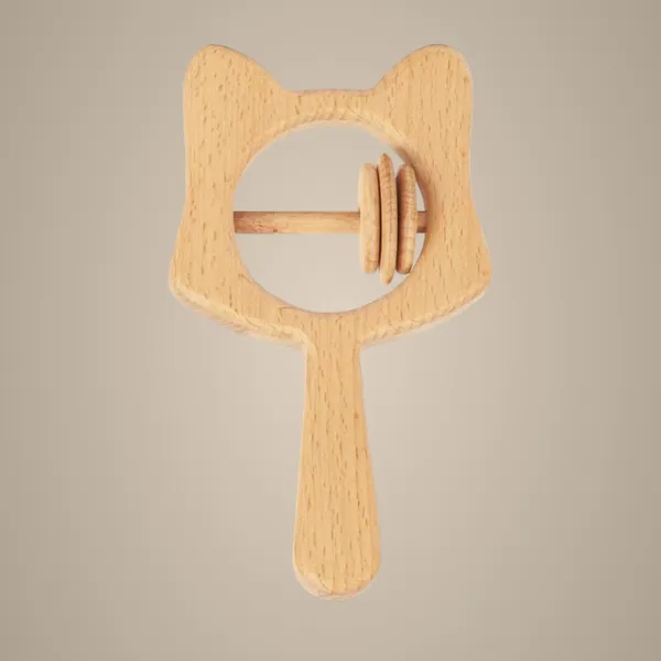 Wooden_Baby_Rattle_-_Cat