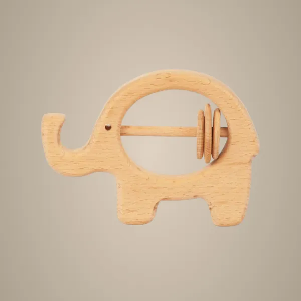 Wooden_Baby_Rattle_-_Elephant