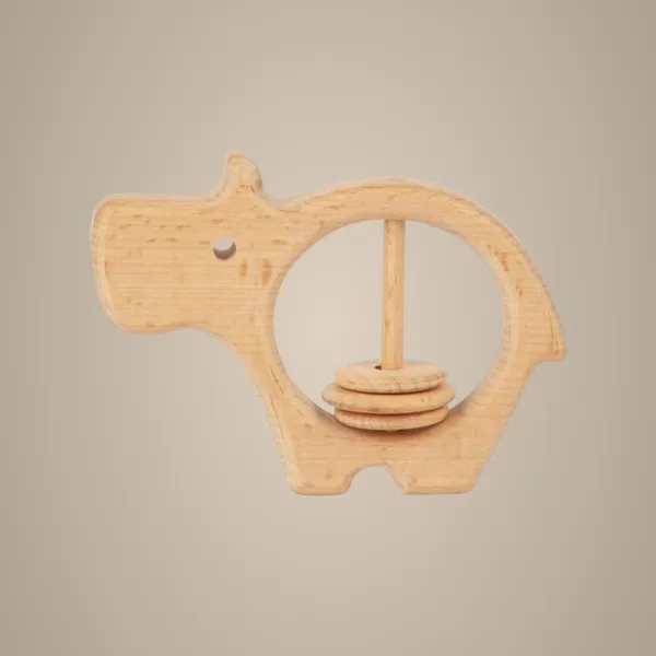 Wooden_Baby_Rattle_-_Hippo