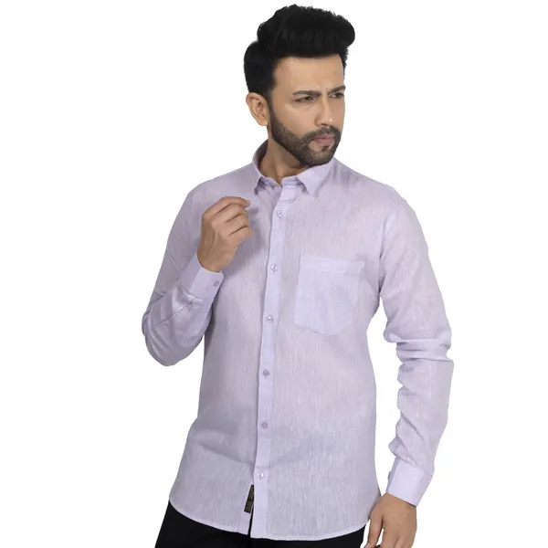 Purple_Pure_Linen__Shirt_For_Men