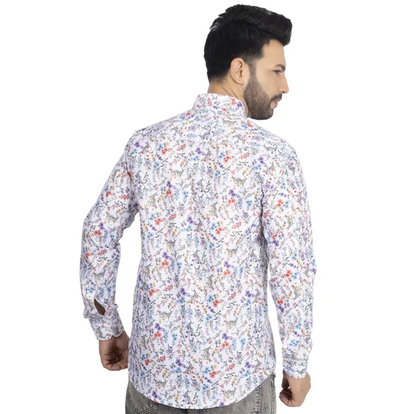 Multicolour_Cotton_Linen_Blend__Shirt_For_Men