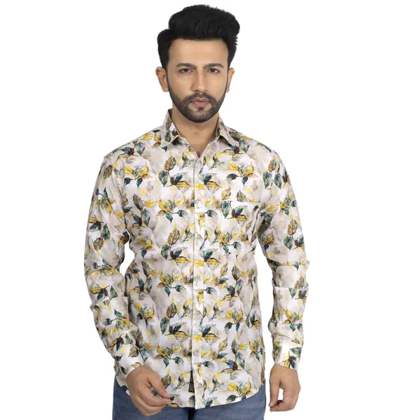 Beige_Cotton_Linen_Blend__Shirt_For_Men