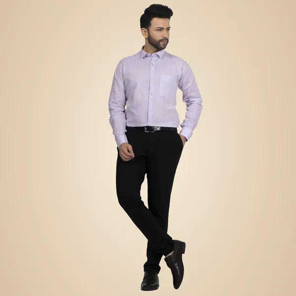 Purple_Pure_Linen__Shirt_For_Men