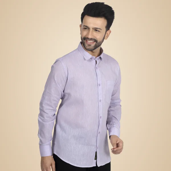 Purple_Pure_Linen__Shirt_For_Men