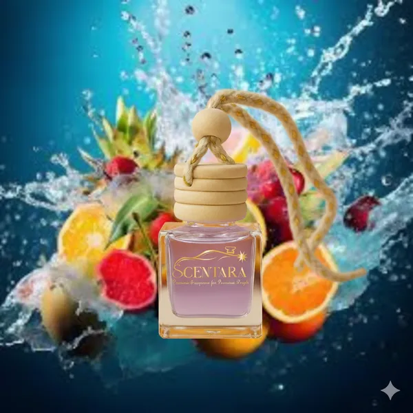 Combo-_"Lemon_Fresh"_&_"Citrus_Burst"_Liquid_Car_Freshener/Perfume_