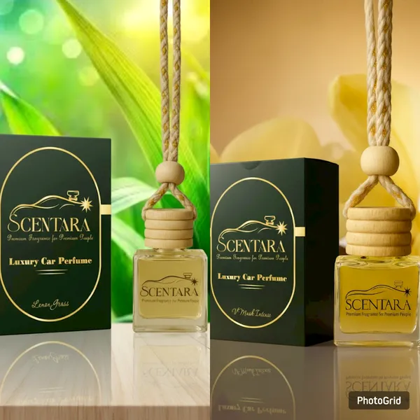 Combo-_"Lemon_Grass"_&_"V_Musk_Intense"__Liquid_Car_Freshener/Perfume_